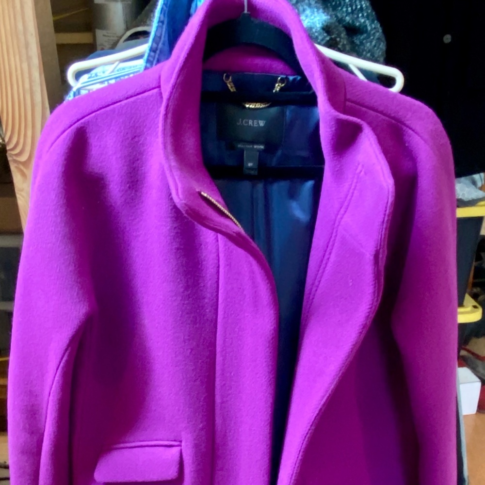 J. Crew Cocoon wool coat 8T